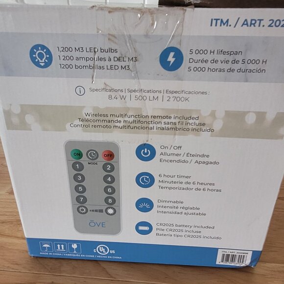 Ove Waterfall String Lights - Picture 4 of 6